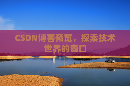CSDN博客预览，探索技术世界的窗口
